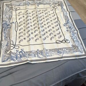 Hermes silk 55 Silk Scarf